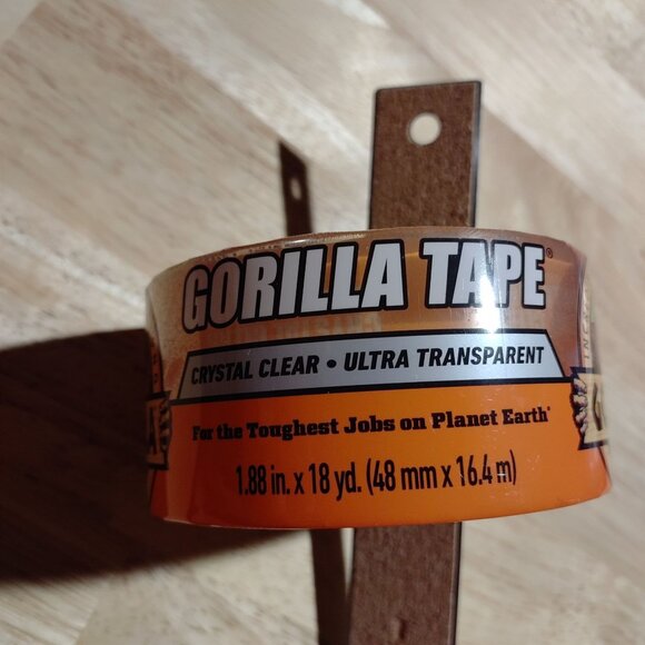 Gorilla Tough & Clear Mounting Tape 1" x 150" Holds 38 Lbs Double-Sided Adhesive - Picture 2 of 6